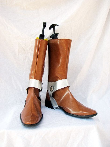 Chrono Trigger Witcher Cosplay Boots Shoes Brown