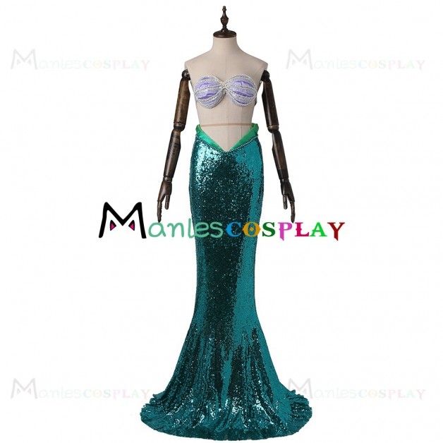 Ariel Princess Costume For The Little Mermaid Cosplay