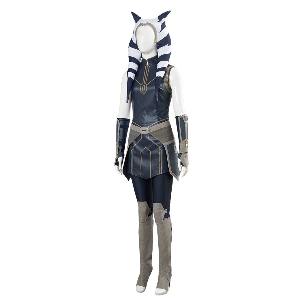 Star Wars: Clone Wars Season 7 Ahsoka Tano Women Cosplay Costume 