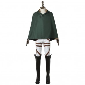 Eren Yeager Uniform For Attack On Titan Shingeki No Kyojin Cosplay With Armor Guard 