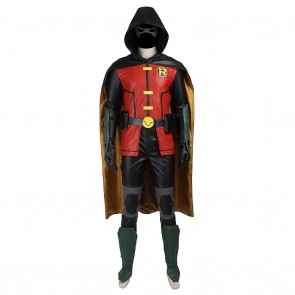 Robin Tim Drake Tim Wayne Costume For Young Justice Cosplay 