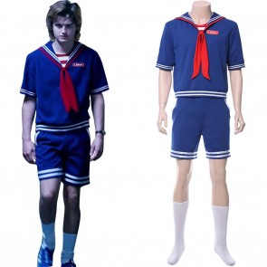 Stranger Things Season 3 Steve Harrington Cosplay Costume