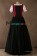 Gothic Lolita Vintage Ruffles Frill Strappy Short Puff Sleeves Floor Length Dress