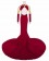 Castlevania Carmilla Cosplay Costume Red Dress